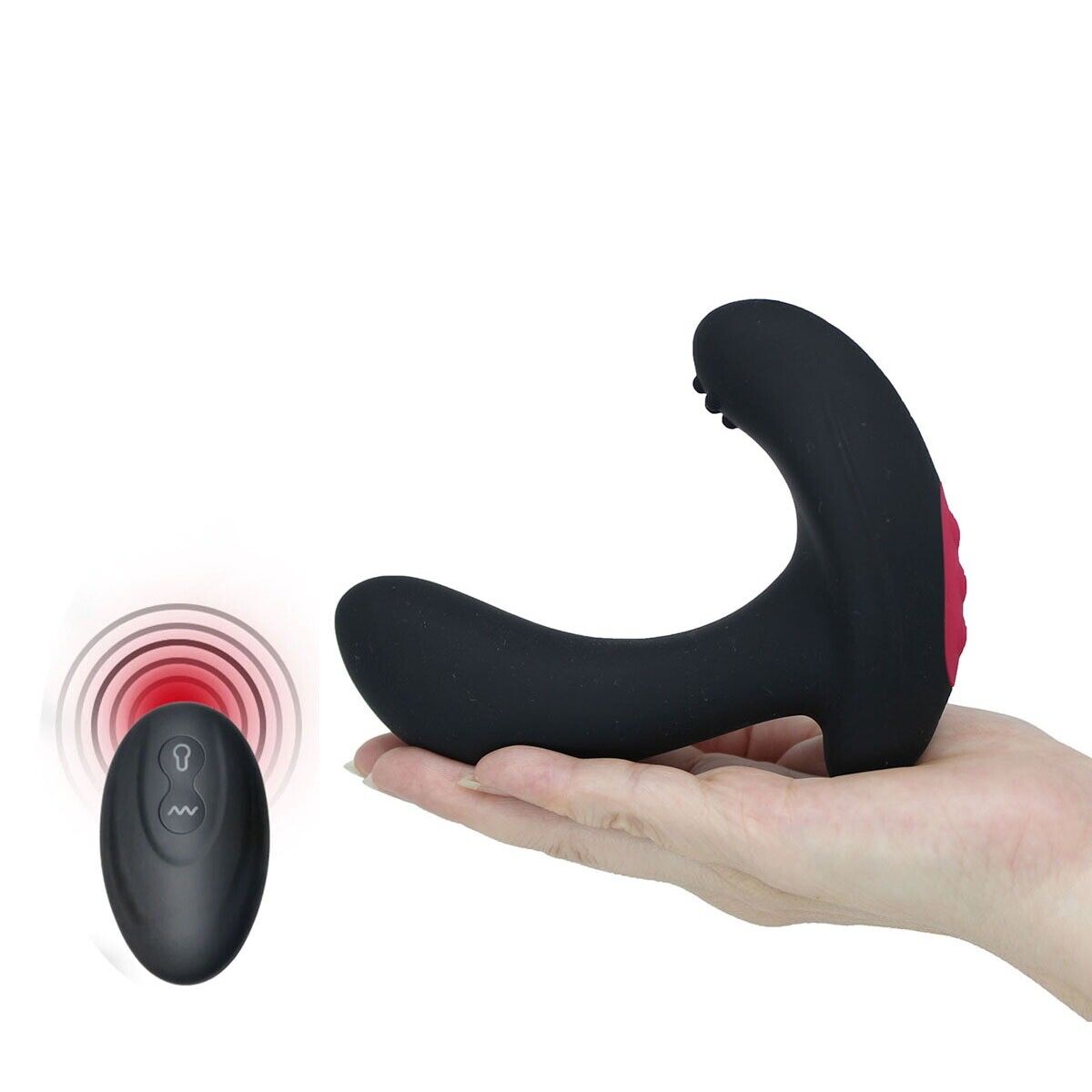 Inflatable Vibrating P-Spot G-spot Anal Vibrator Prostate Massager Butt Plug