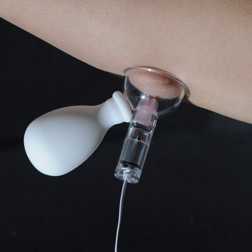 Vibrating Breast Nipple Sucker Stimulator Vibrator Massager Sex-toys for Women