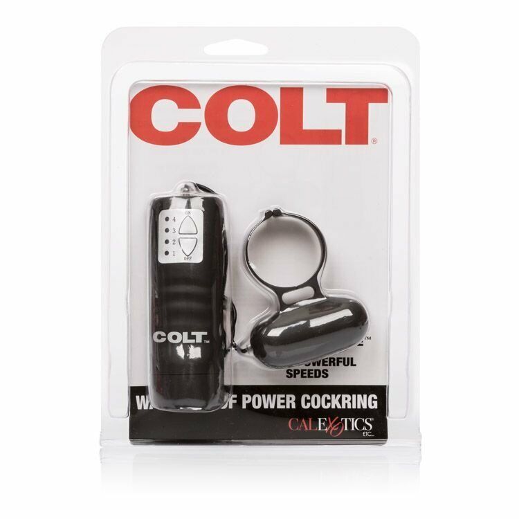 COLT Waterproof Multi-speed Vibrating Penis Cock Ring Enhancer Couple Sex Toy