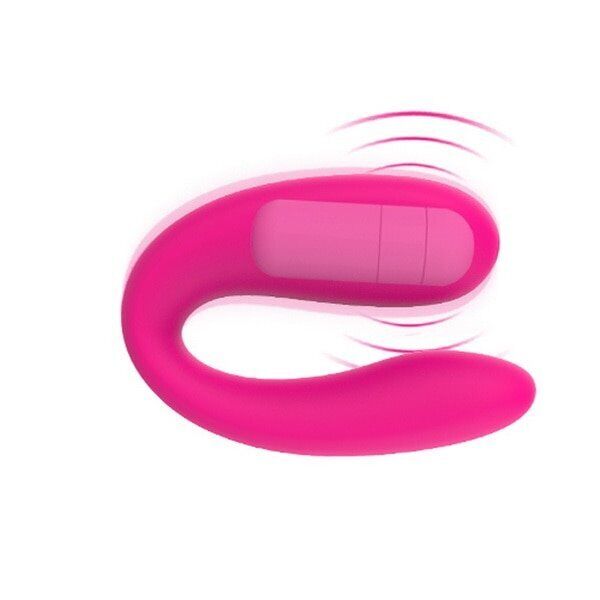 U Shape Clit Vibrator Stimulator Wearable During Sex Toys for Couples Women