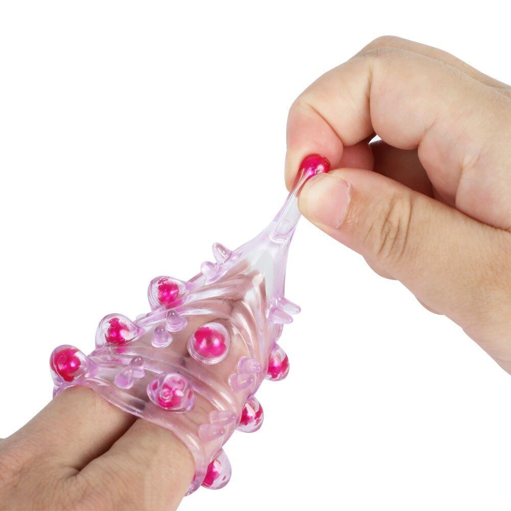 Beaded Stimulating Texture Penis Cock Sleeve Ring Sex-toys for Couples Men