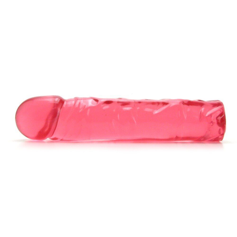 Doc Johnson Crystal Jellies 8" Jelly Realistic Anal G-spot Dildo Dong Cock Penis