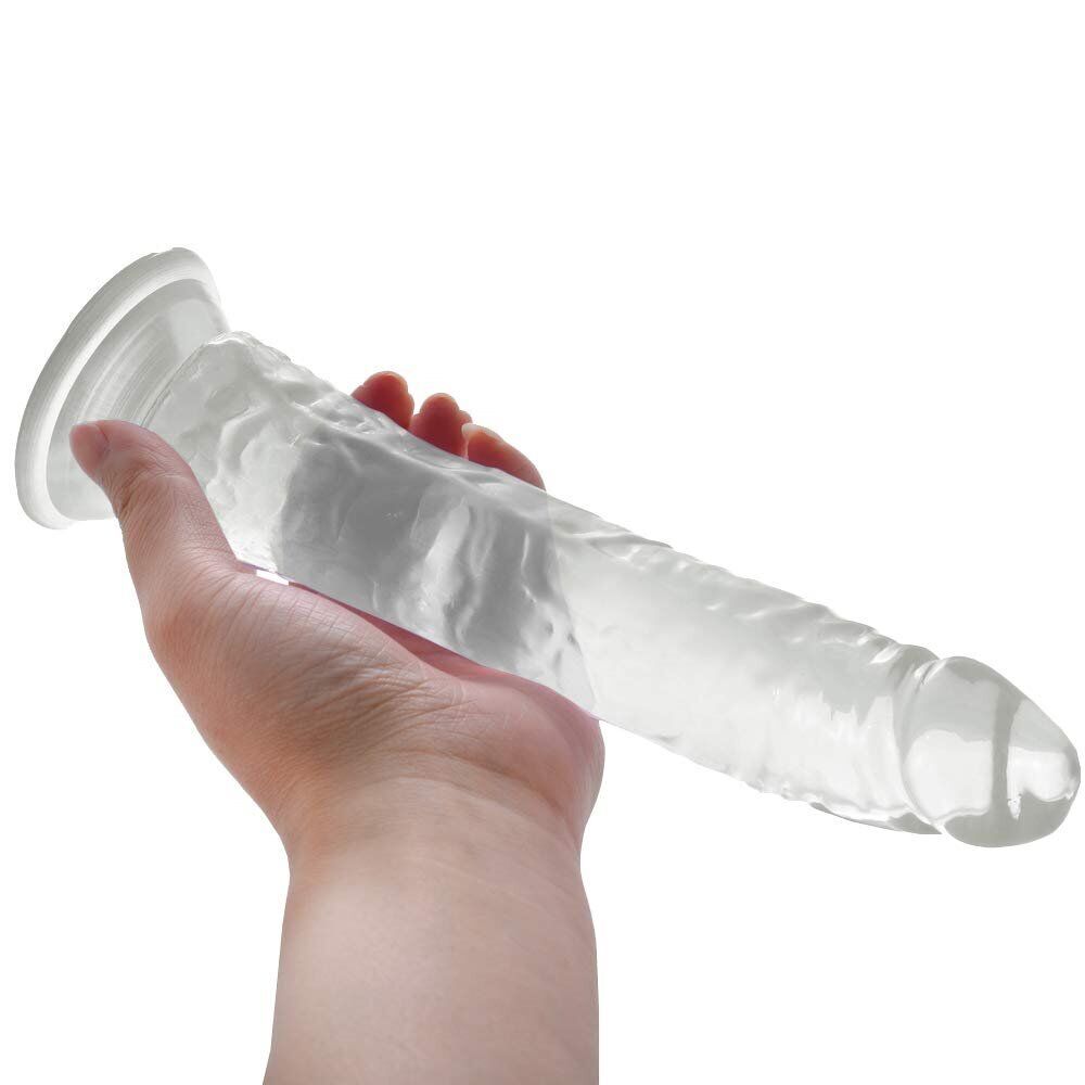 Flexible Realsitic G-spot Anal Dildo Dong Attachment for Strap-on Harness