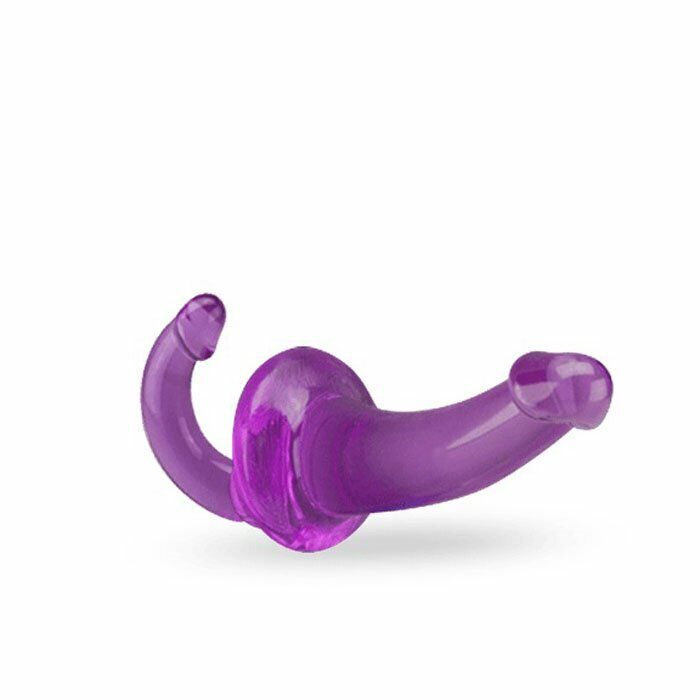 Strapless Strap on Double Ended Dildo Dong Sex-toys for Women Lesbians