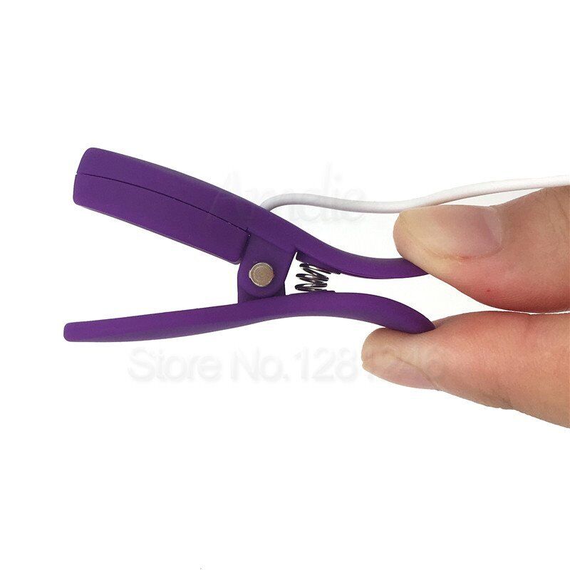 Vibrating Breast Nipple Clamps Clit Clip SM Bondage Sex-toys for Couple Women