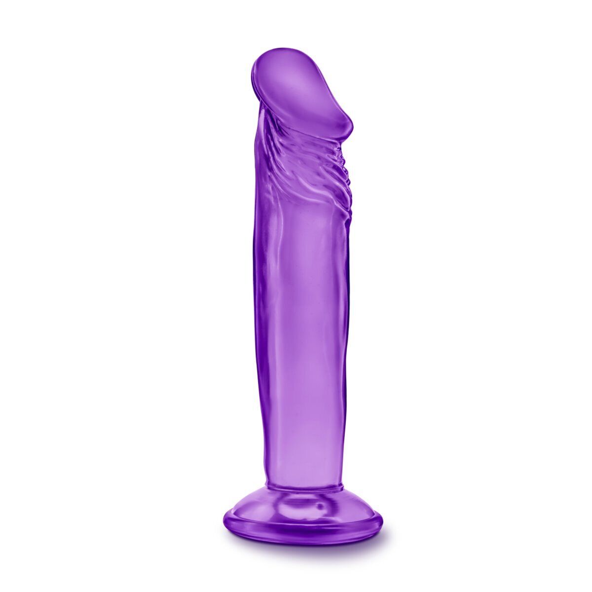 Jelly Small 6" Realistic Bendable Flexible G-spot Anal Dildo Dong Suction Cup