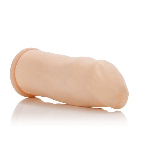 Latex Male Penis Extension Extender Sleeve Add 4" Cock Length Enhancer Enlarger