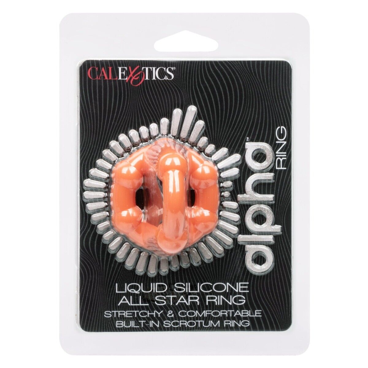 Alpha Soft Liquid Silicone All Star Penis Cock Ball Scrotum Ring Male Enhancer