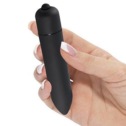 10 Multi-speed Black Bullet Vibrator Adult Sex Toys for Women Couple Lover