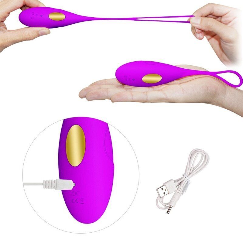 Wireless Silicone Remote Control Vibrator Egg Vaginal Kegel Exercise Ball