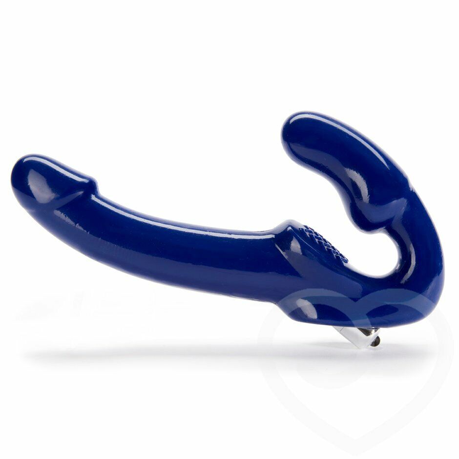 Revolver II Vibrating Strapless Strap On G-Spot Dildo Double Penetration Dong