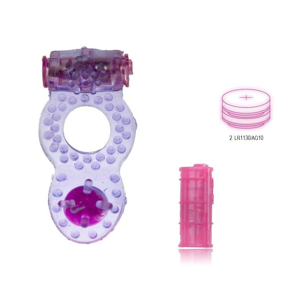 2PK Power O Vibrating Male Penis Cock Ring Couple Lover Sex Enhancer Toys