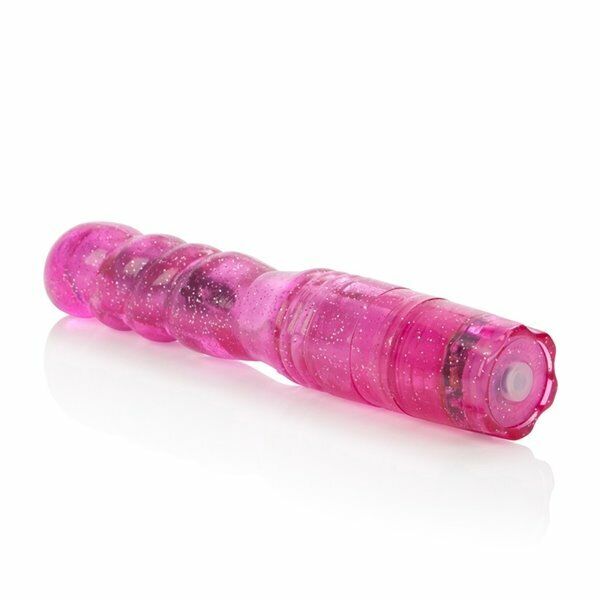 Sparkle Soft Jelly Clitoral Anal G-spot Vibrator Vibe Dildo Dong Butt Plug