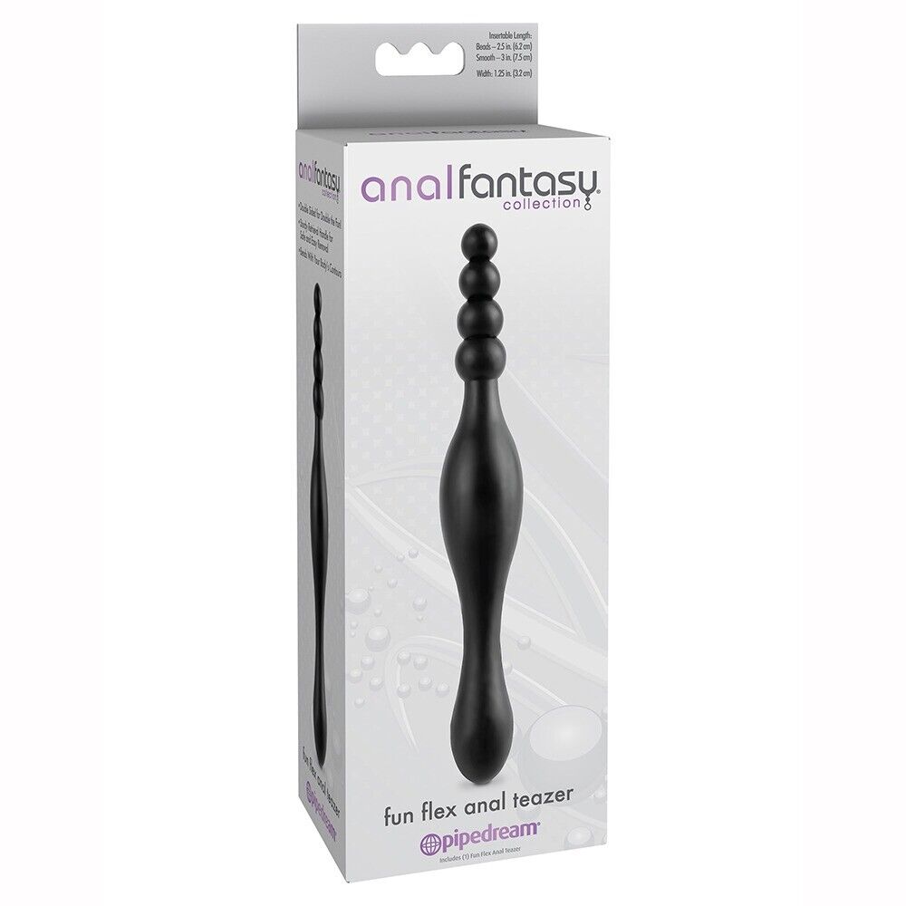 Anal Fantasy Fun Flex Anal Sex Teazer Toy Flexible Bendable Anal Beads Butt Plug