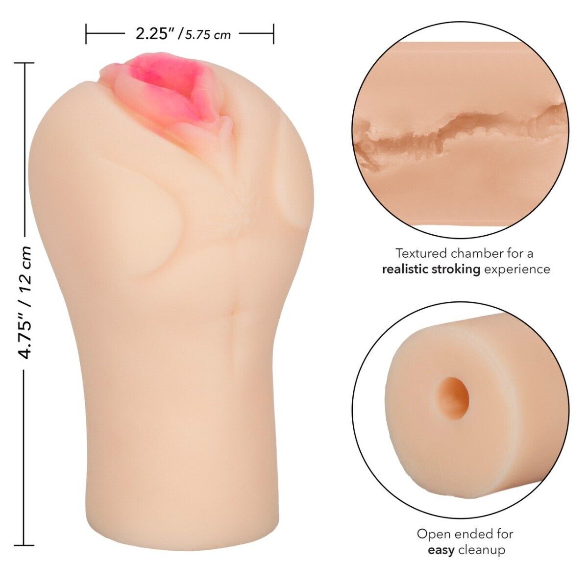 Cheap Thrills Realistic Pocket Pussy Male Masturbator Stroker Sex-toys for Men