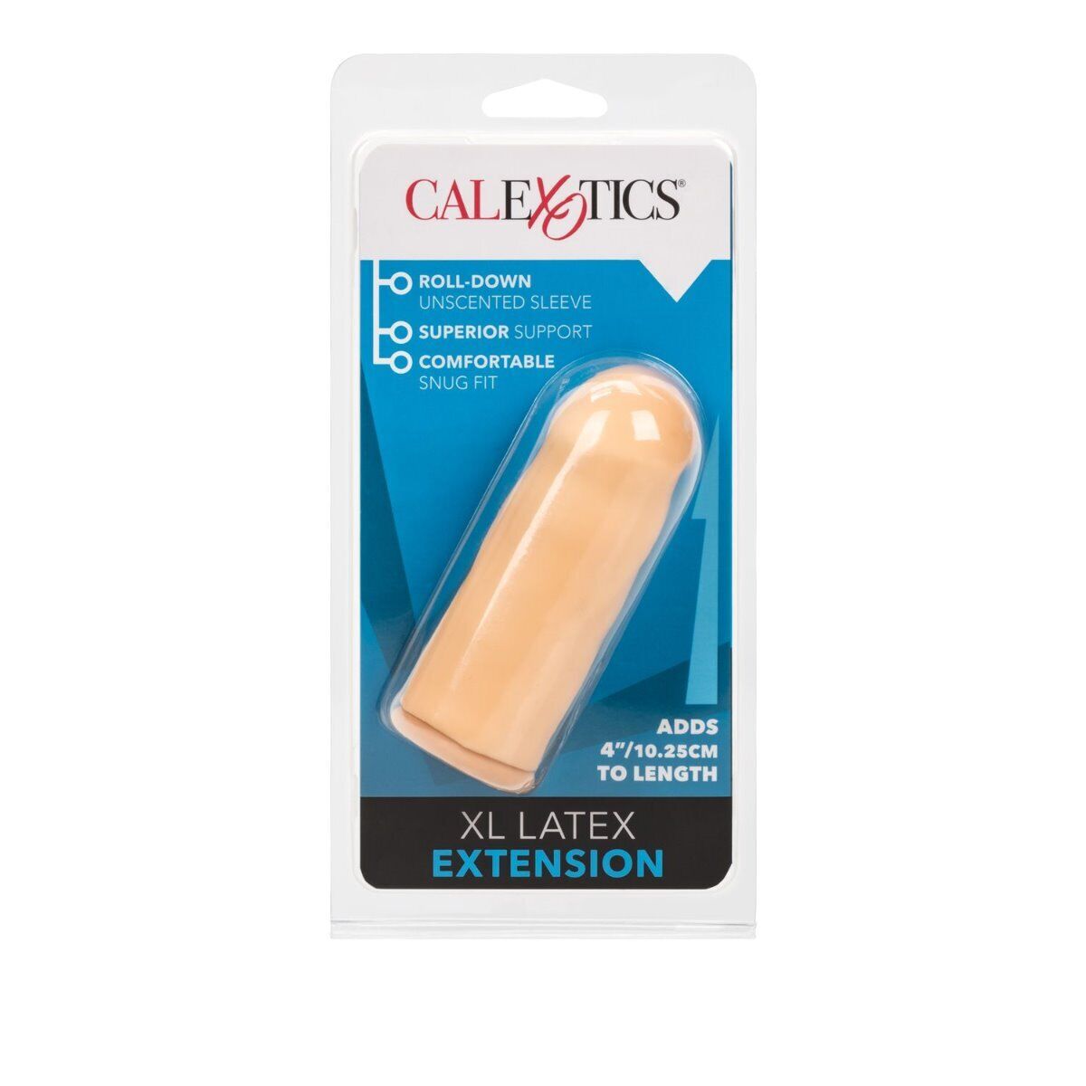 Latex Male Penis Extension Extender Sleeve Add 4" Cock Length Enhancer Enlarger