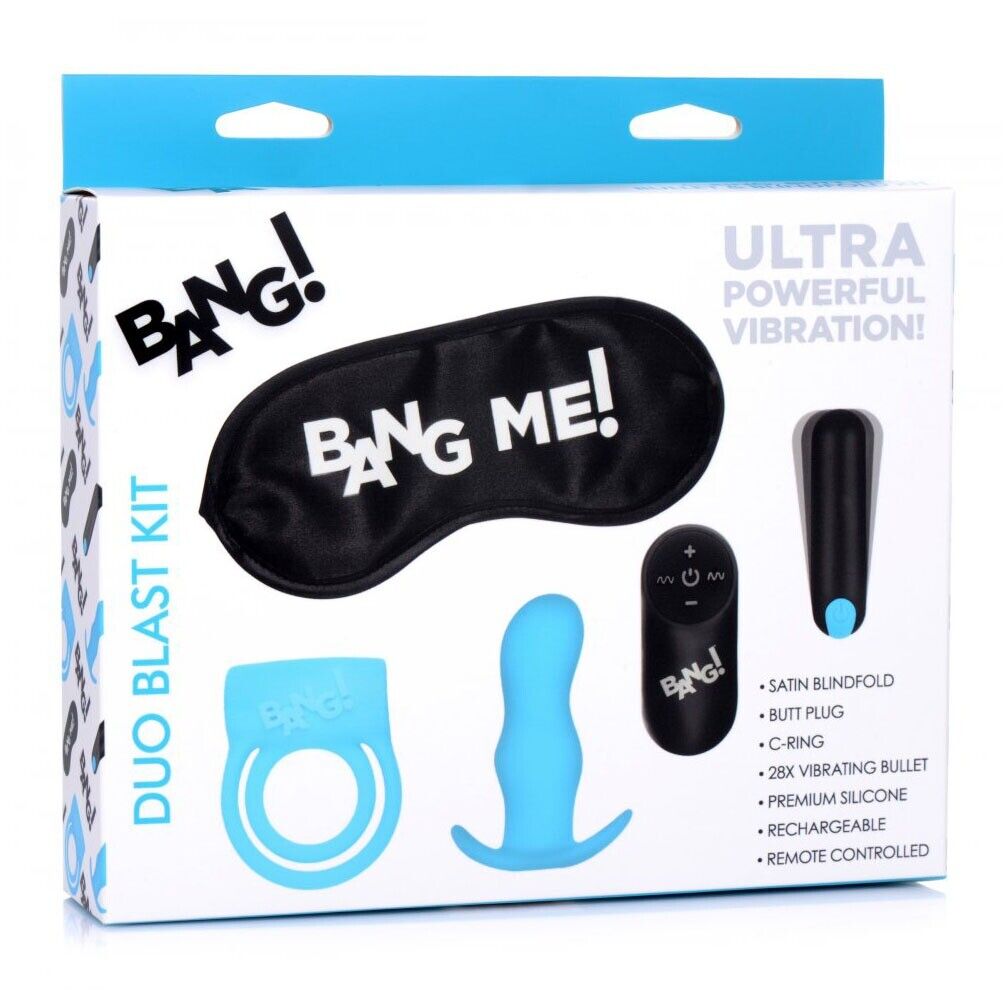 Wireless Remote Control Penis Cock Ring Anal Butt Plug Vibrator Couple Sex Toys