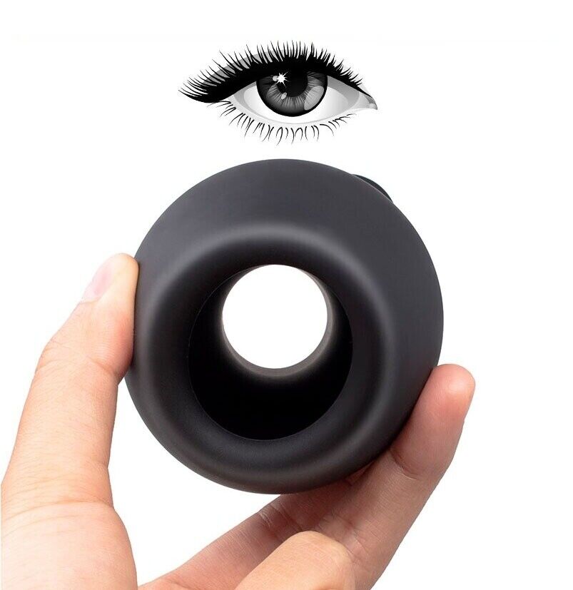 Silicone Wearable Large Hollow Tunnel Anal Expander Butt Plug Sex Toys