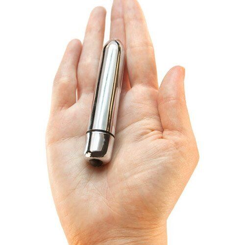 Discreet Mini Silver Bullet Vibrator Beginner Couple Foreplay Sex Toys for Women