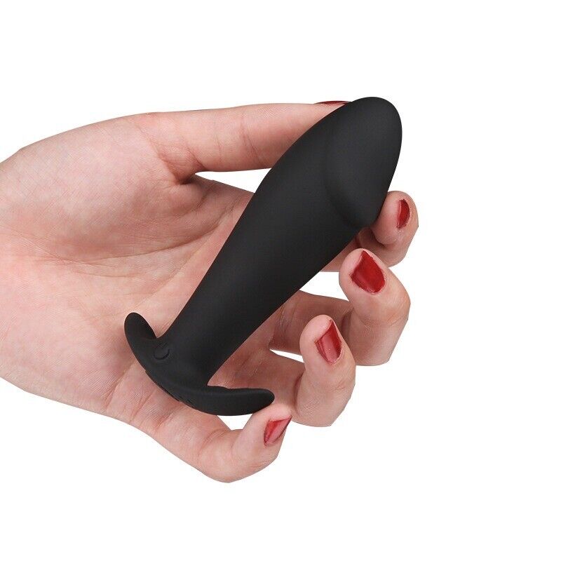 Wireless Remote Control Vibrating Wearable Anal Butt Plug Anal Trainer Sex Toys