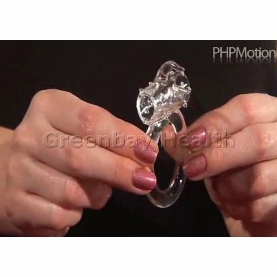 Reusable Vibrating Climax Cock Ring Penis Erection Keeper Enhancer Prolong Delay