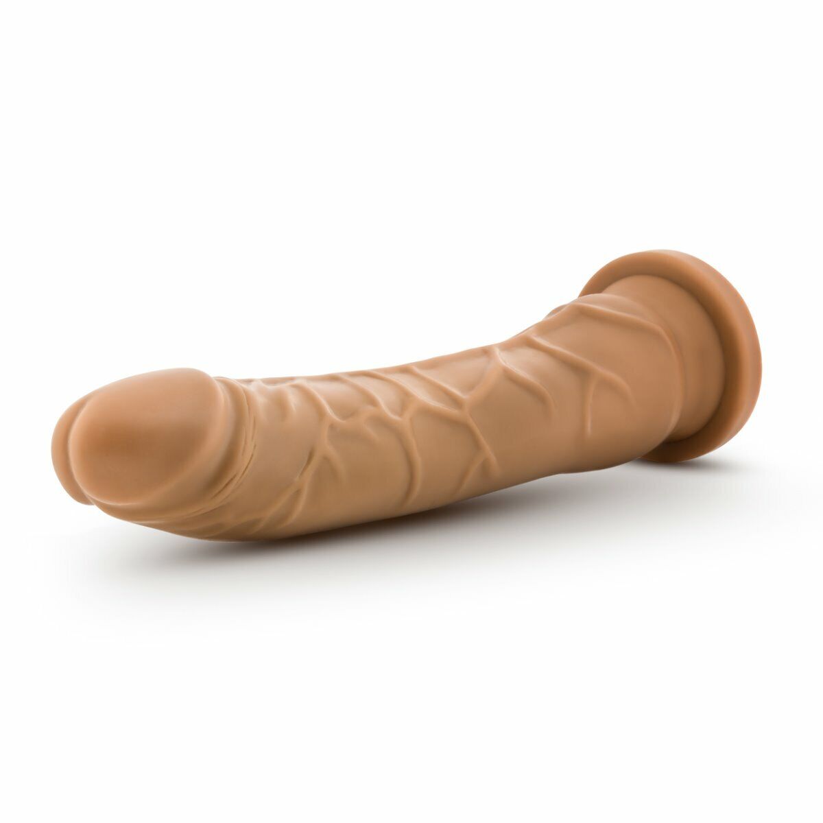 8.5" Bendable Flexible Latina Realistic G-spot Anal Dildo DOng with Suction Cup