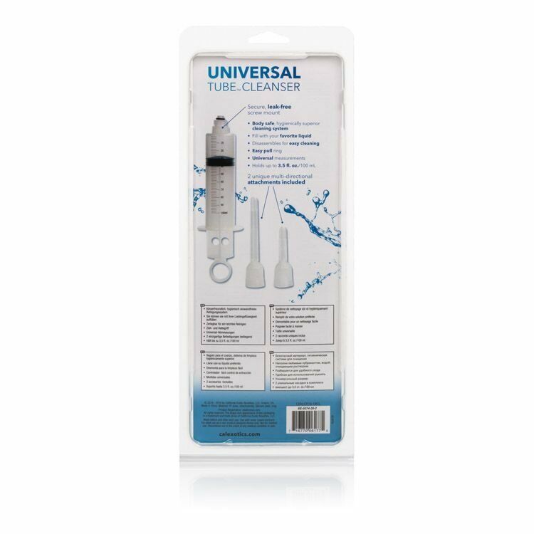 Universal Tube Cleanser Douche Enema Vaginal Anal Cleansing Lube Launcher