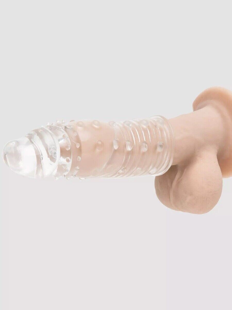 Adonis Male Penis Cock Extension Sleeve Extender Length Girth Enhancer Enlarger