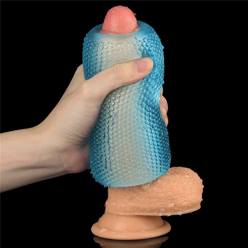 Stretchy Male Penis Endurance Cock Trainer Massager Stroker Masturbator Sleeve