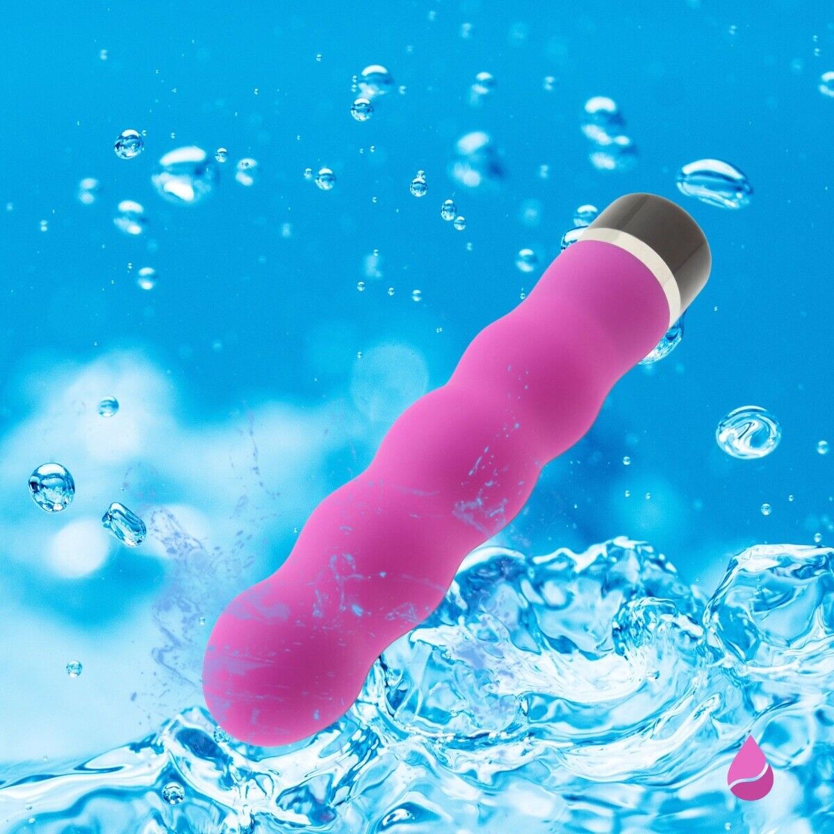 Rechargeable Silicone Vibrating G-spot Anal Vibrator Dildo Sex Toys for Women