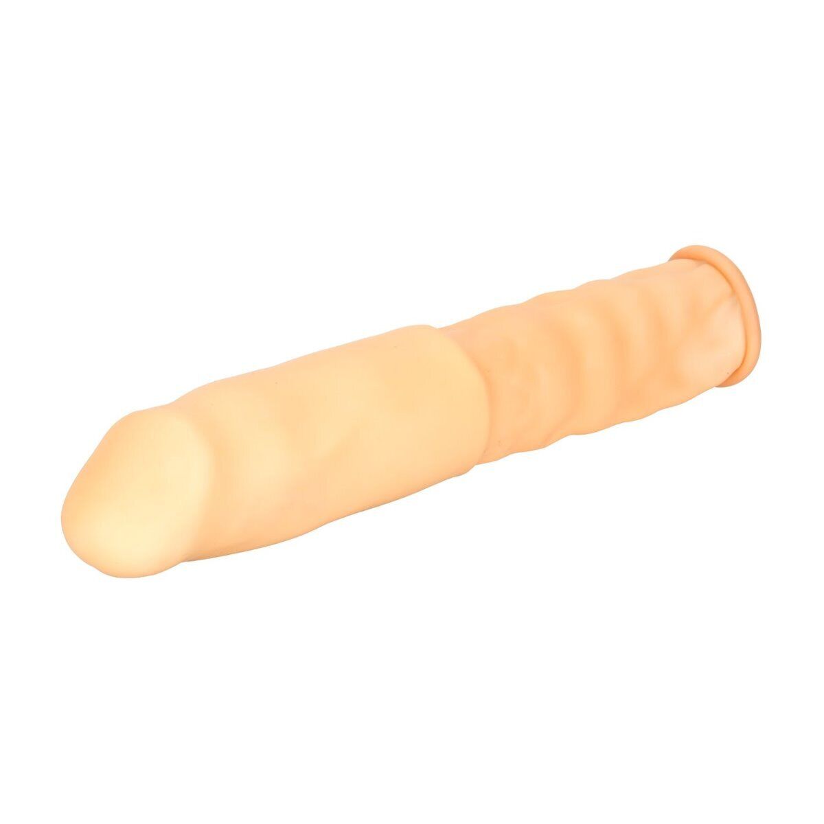 Latex Male Penis Extension Extender Sleeve Add 4" Cock Length Enhancer Enlarger