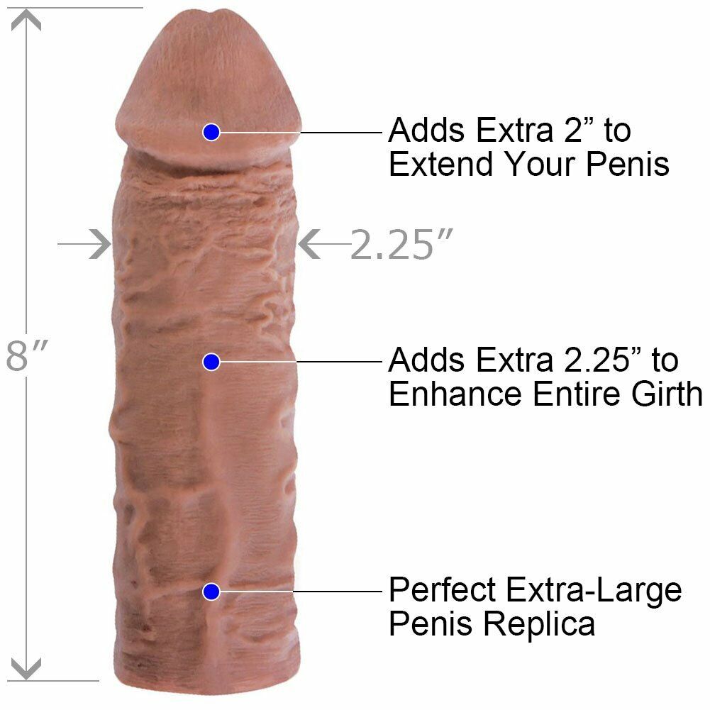 Be Shane Diesel Cock Penis Extension Extender Girth Enhancer Enlarger Sleeve