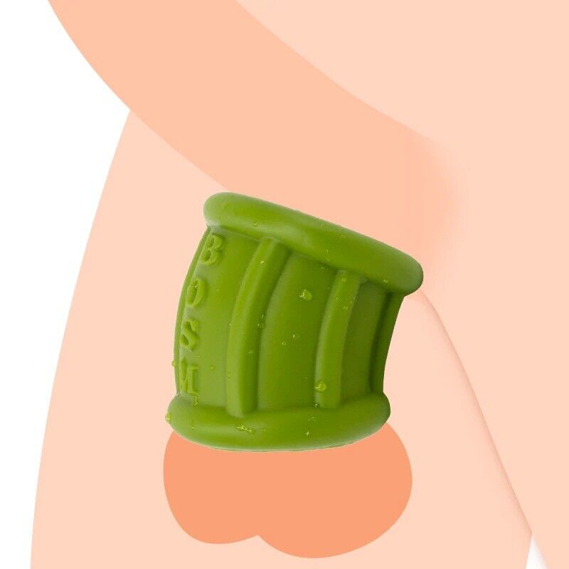 Silicone Penis Ring Cock Scrotum Ball Stretcher Combo Male Enhancer Sex Toys