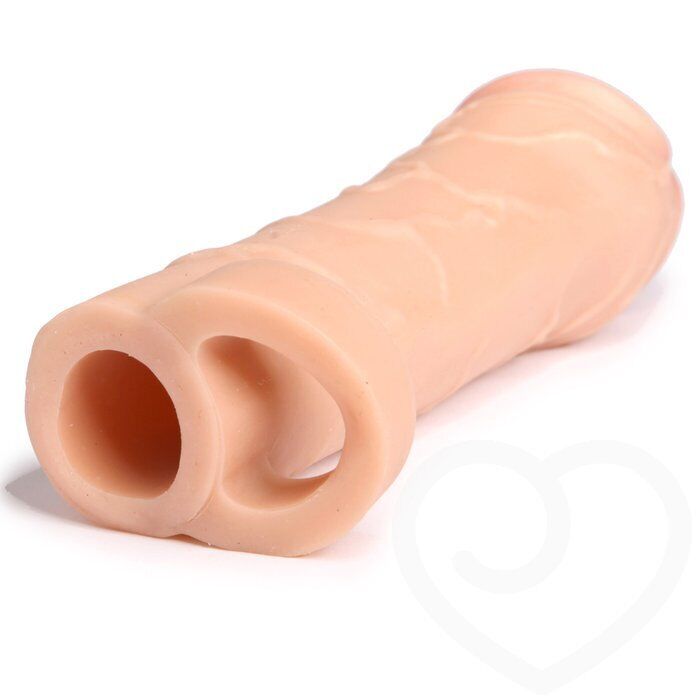 Fantasy X-tensions Perfect Add 1" Cock Penis Extension Sleeve with Ball Strap