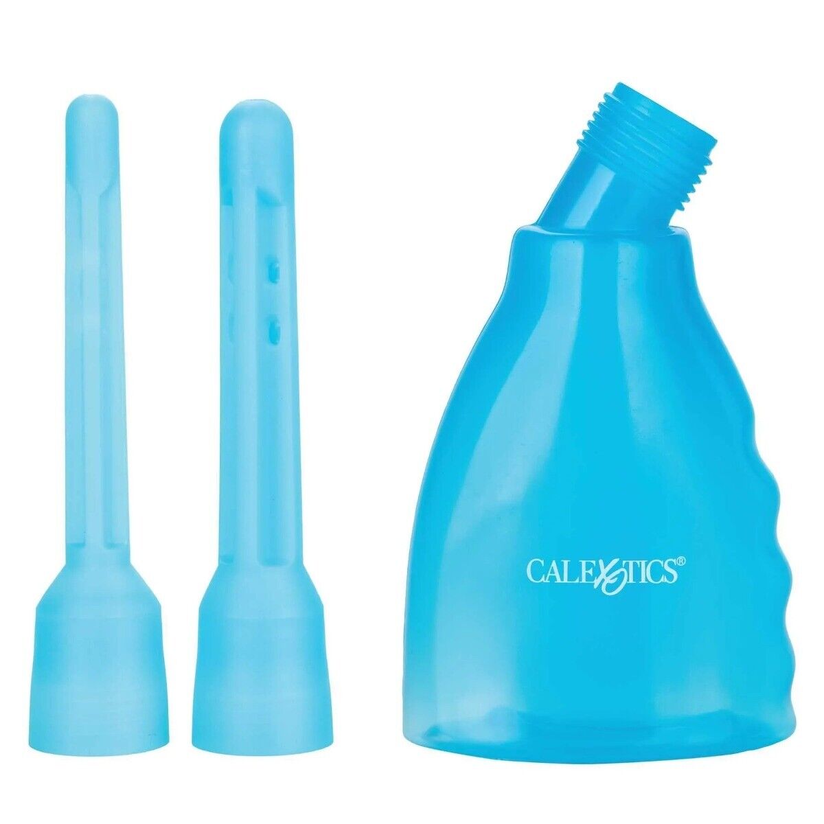 Reusable Vaginal Anal Cleansing Ultimate Douche and Enema System with 2 Nozzles