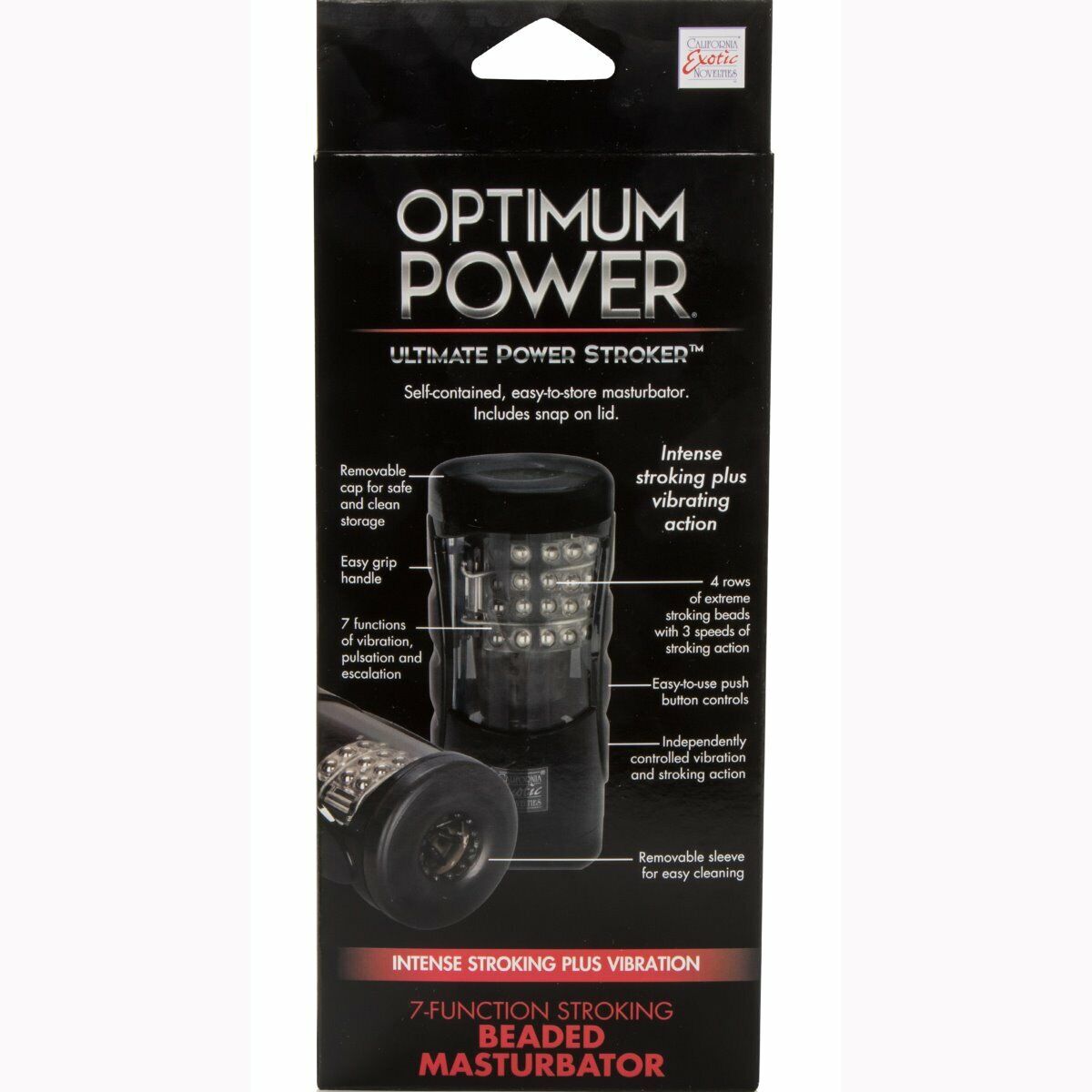 Optimum Power Ultimate Power Stroker Electric Male Masturbators Sex-toys for Men