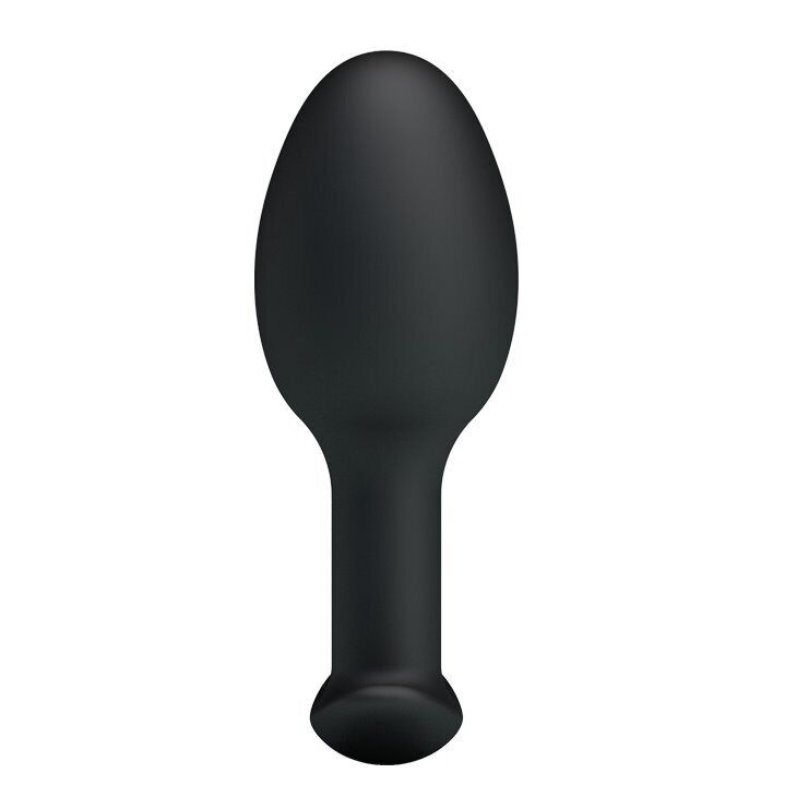 Silicone Wearable Hollow Anal Beads Butt Plug with Vibrating Weight Anal Trainer