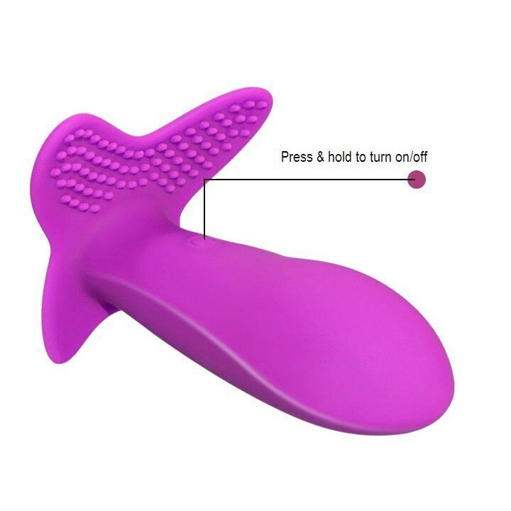 Silicone Wireless Remote control Wearable Strap-on Clit G-spot Vibrator Sex-toys