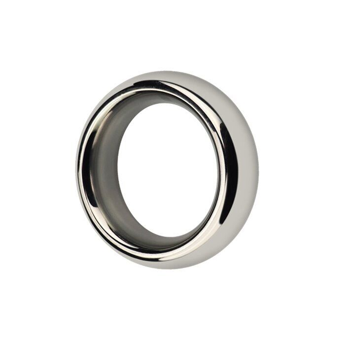 1.75" Heavy Duty Stainless Steel Metal Silver Cock Ring Penis Enhancer Band