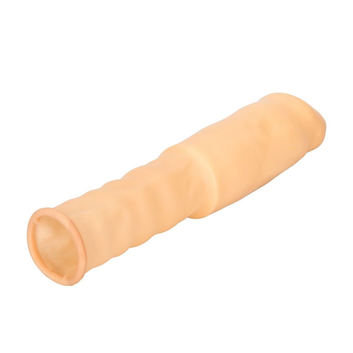 Latex Male Penis Extension Extender Sleeve Add 4" Cock Length Enhancer Enlarger