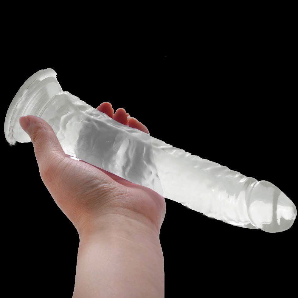 Flexible Realsitic G-spot Anal Dildo Dong Attachment for Strap-on Harness