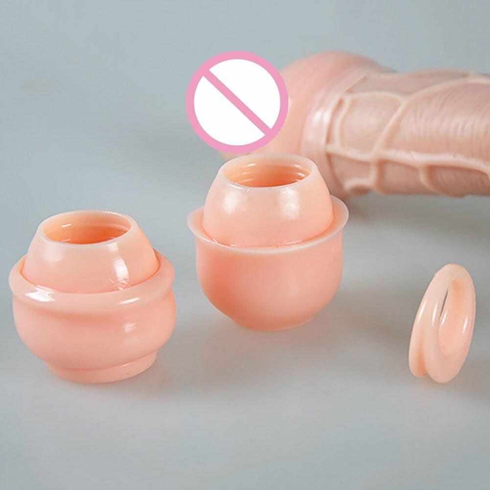 Foreskin Penis Cock Ring Prolong Delay Premature Ejaculation Erection Enhancer