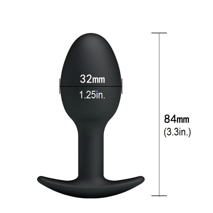 Silicone Wearable Hollow Anal Beads Butt Plug with Vibrating Weight Anal Trainer