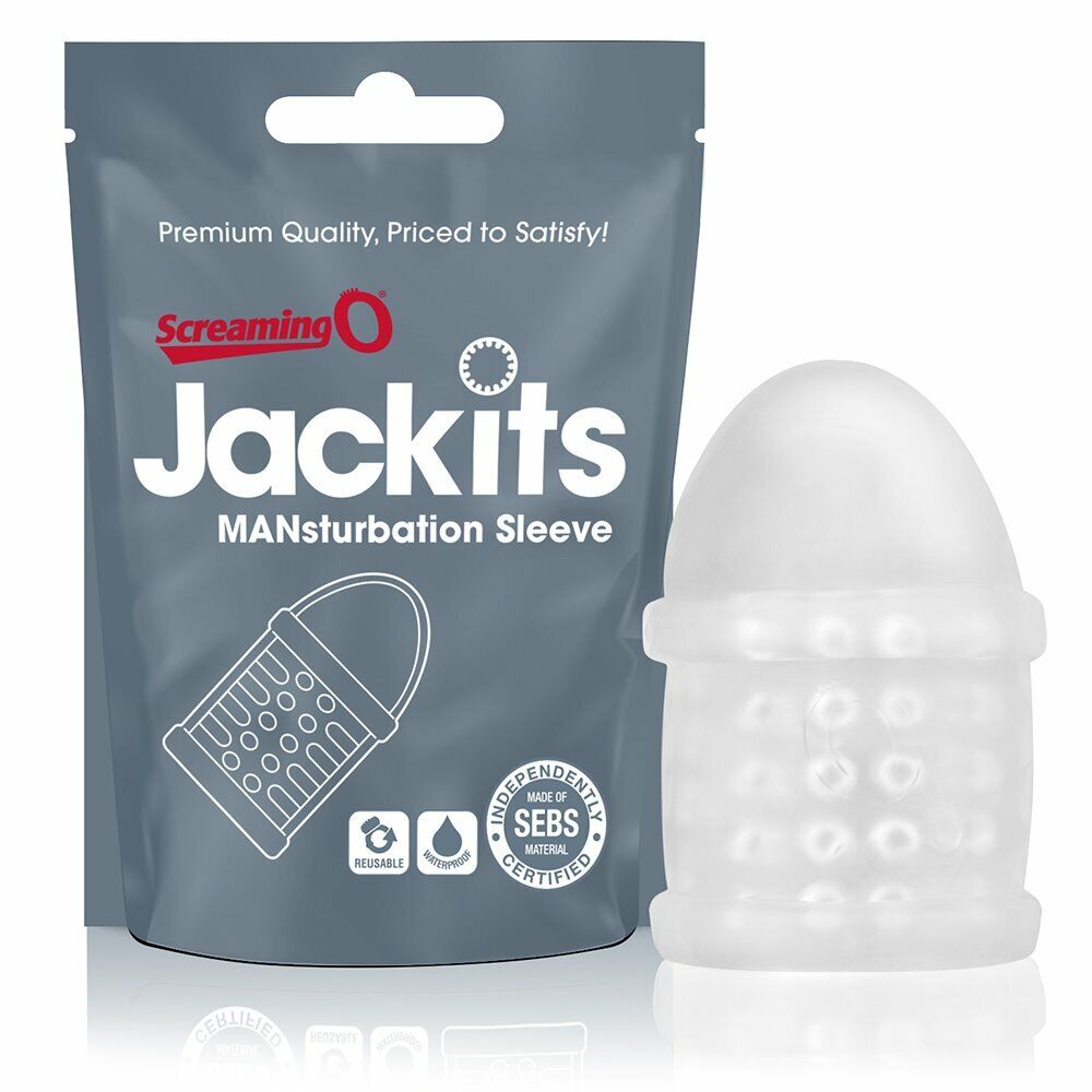 Screaming O Jackits Masturbator Sleeve Cock Stroker Discreet Sex-toys for Men