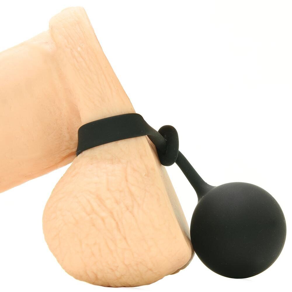 Stretchy Silicone Weighted Lasso Cock Penis Ring Sex-toys for Men