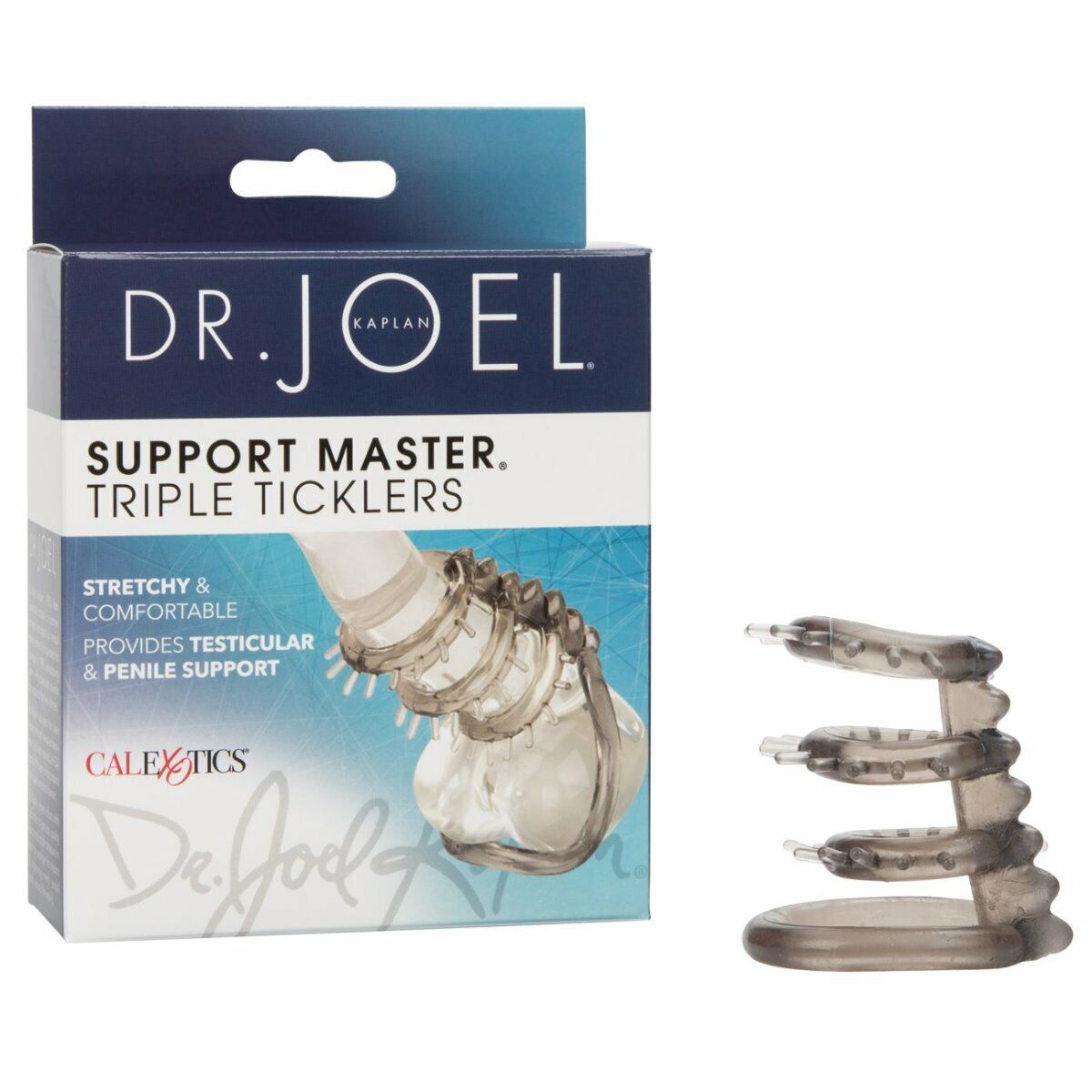 Dr Joel Kaplan Support Master Triple Tickler Penis Erection Enhancer Cock Ring