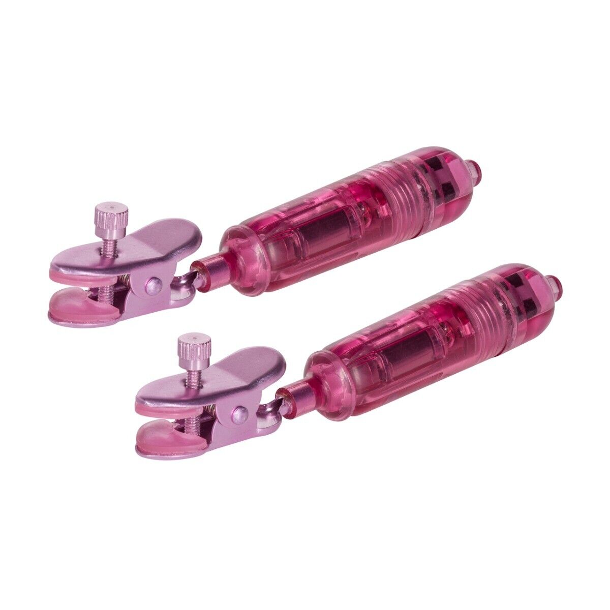 Nipple Play One Touch Micro Vibro Vibrating Nipple Clamps Vibe Sm Bondage Gear