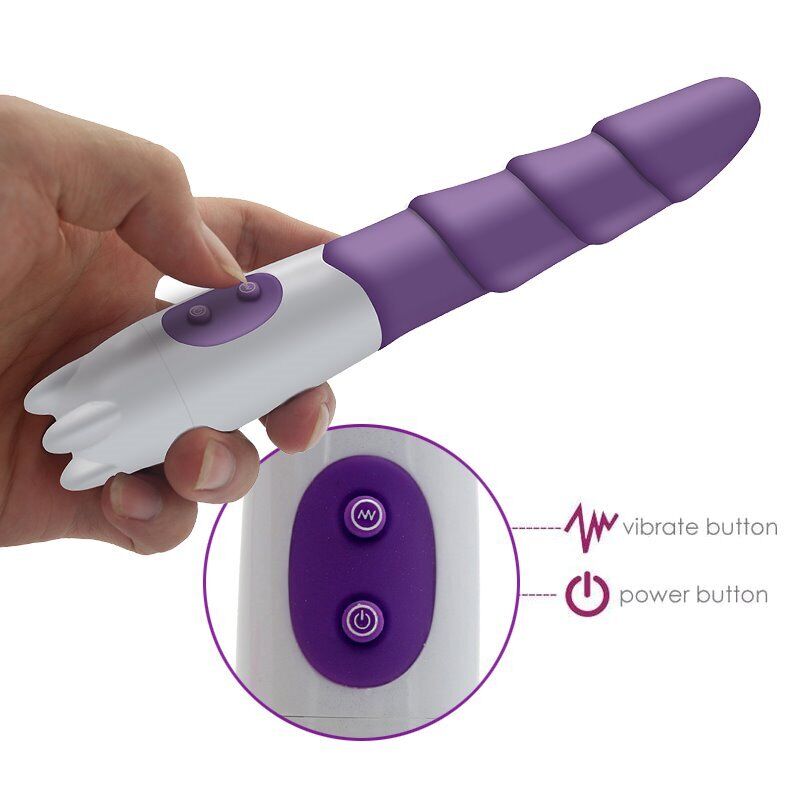 10 Multi-speed Silicone Clit Anal G-spot Vibrator Vibe Dildo Sex-toys for Women