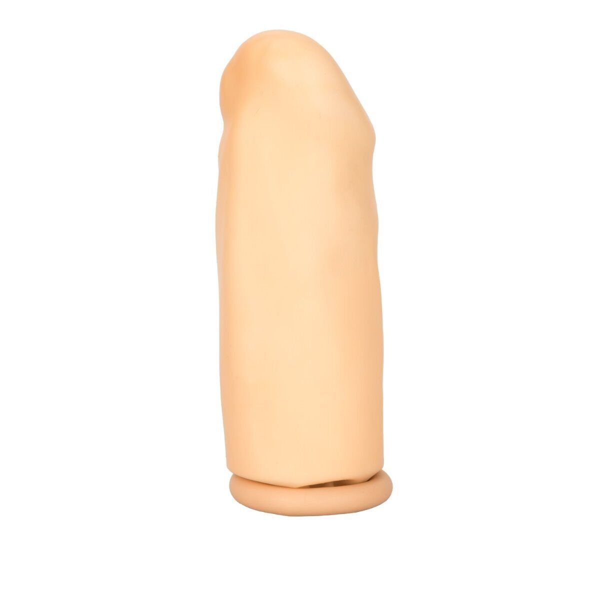 Latex Male Penis Extension Extender Sleeve Add 4" Cock Length Enhancer Enlarger