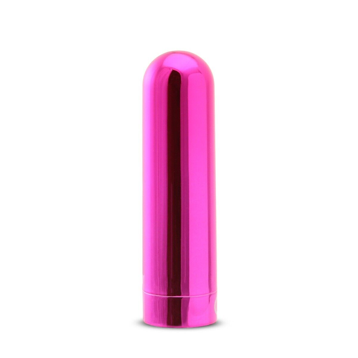 Metallic Pink Rechargeable Power Bullet Vibrator Beginner Sex Toys for Women